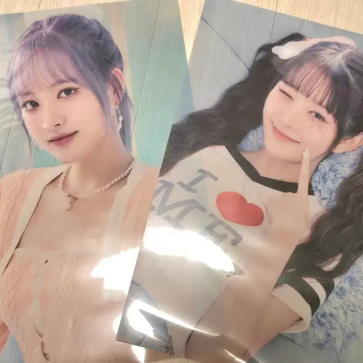 [BUNJANG] IVE Japan Tower Records Limited Edition Clear A4 Benefit (Liz, Rei) / !!폭덤!!급구!! 아이브 일본 타워레코드 한정판 클리어 A4 특전