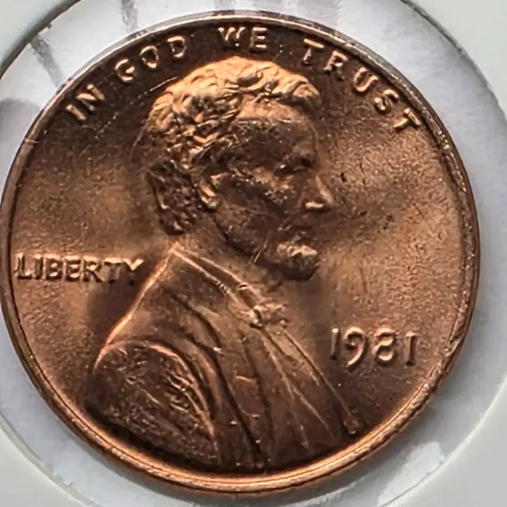 [BUNJANG] 1981 Lincoln Cent Philadelphia Mint Uncirculated Penny / 링컨 1센트 1981년도 미사용 필라델피아 페니