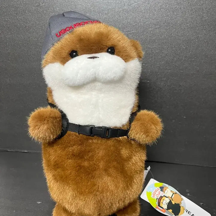 [BUNJANG] Woosoo Woosoo Plush Doll Dark Brown 28cm / 우소우소인형 대학로 우소우소짱 다크브라운 28cm
