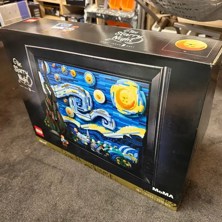 [BUNJANG] LEGO 21333 Vincent van Gogh - The Starry Night MoMA Edition (Sealed) / 레고 21333 별이 빛나는 밤 모마 에디션 미개봉