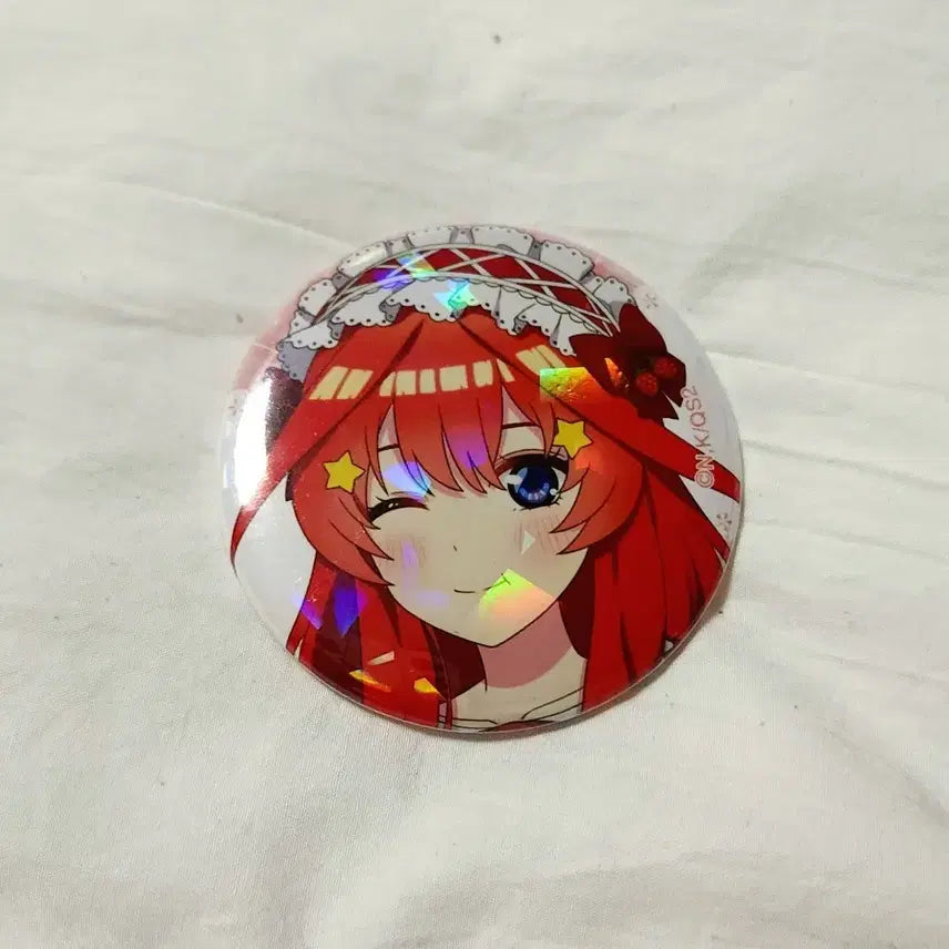 [BUNJANG] The Quintessential Quintuplets Nakano Itsuki Hologram Badge / 오등분의 신부, 이츠키 뱃지