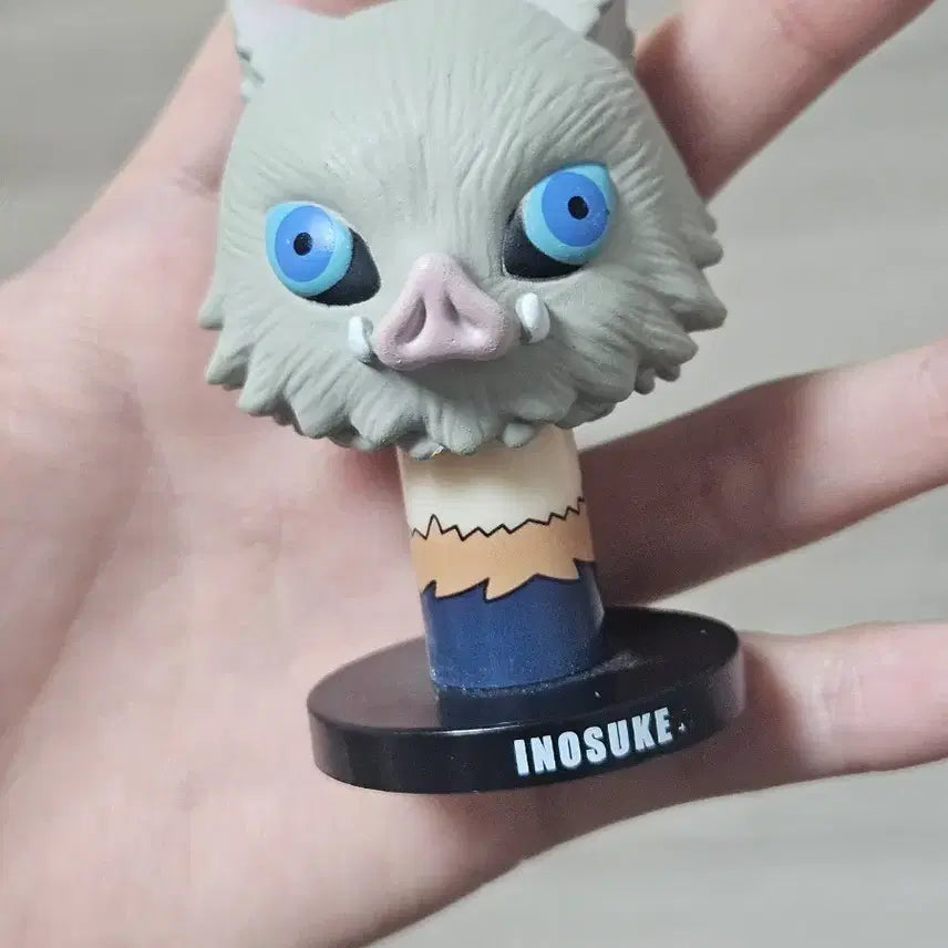 [BUNJANG] Inosuke Hashibira "Furu Furu" Mascot Figure / 이노스케 후루후루 마스코트 피규어