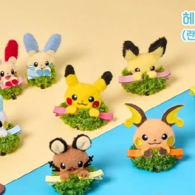 [BUNJANG] Pokemon Hairpin Collection (Sealed) / 포켓몬 헤어핀 컬렉션(미개봉)