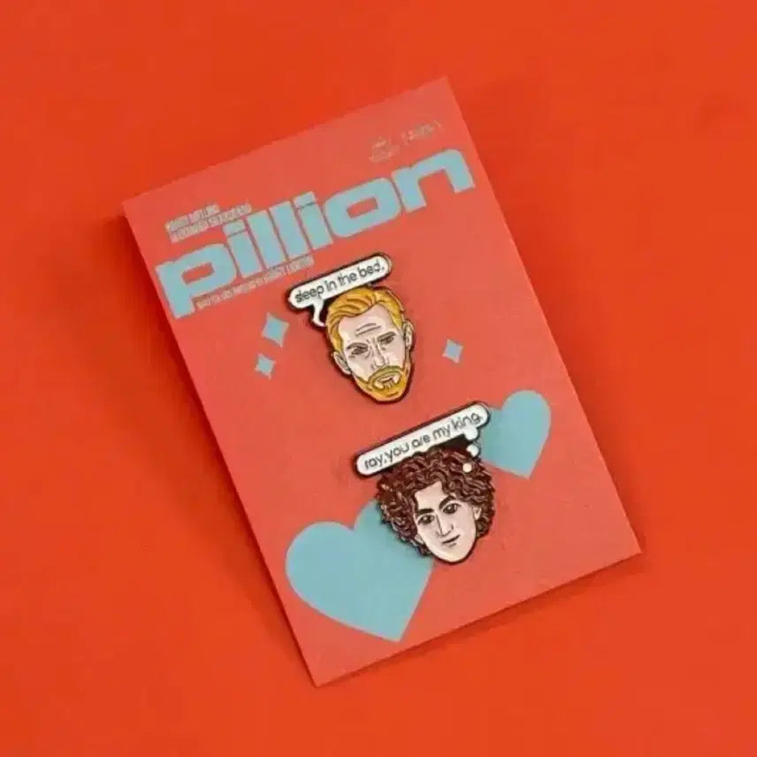 [BUNJANG] Ray &amp; Colin 2-Piece Badge Set / <뒷자리에 태워줘> 레이&amp;콜린 뱃지 2종 세트