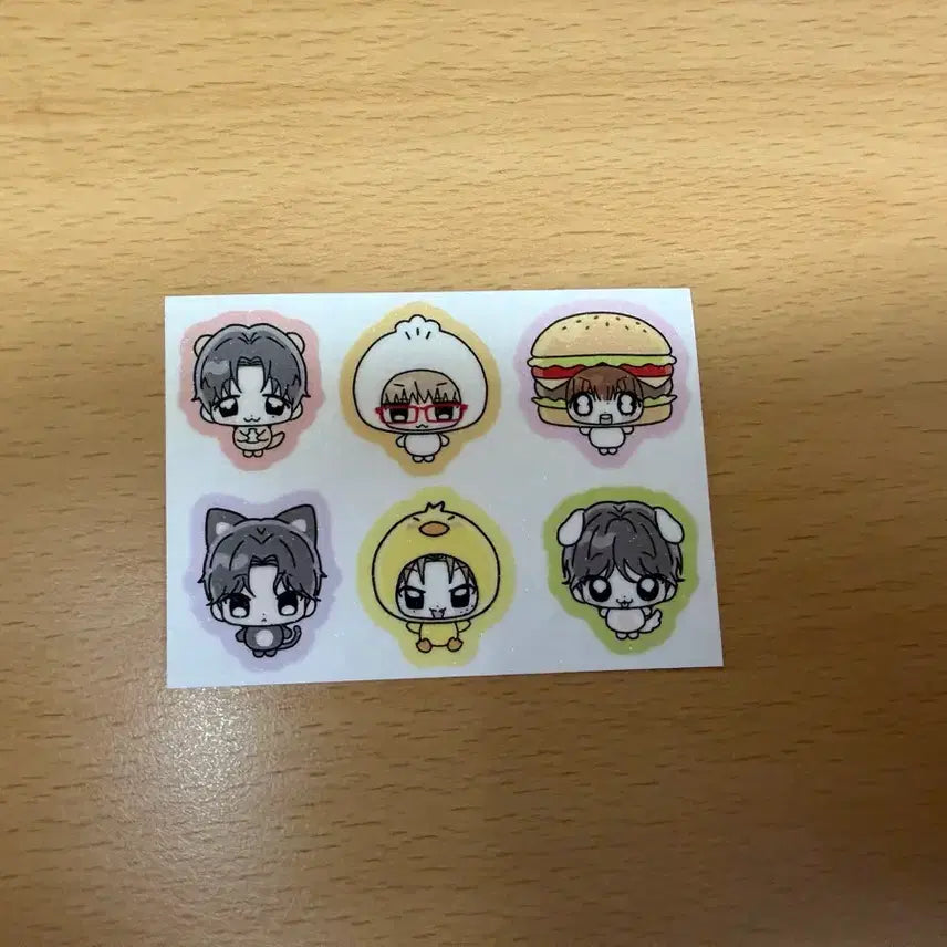 [BUNJANG] RIIZE Anton Unofficial Merch Sticker/Clip/Memo Pad Bundle Set / 라이즈 앤톤 비공굿 여밀 스티커/집게/메모지 원가이하 일괄 양도