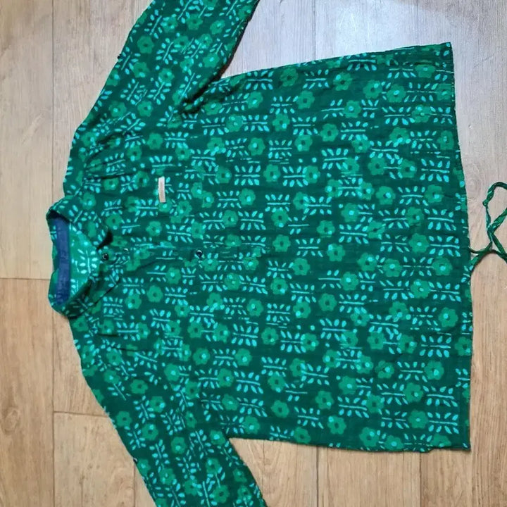 [BUNJANG] Asa Cotton Seven-Tenth Sleeve Shirt / 아사면 칠부 셔츠
