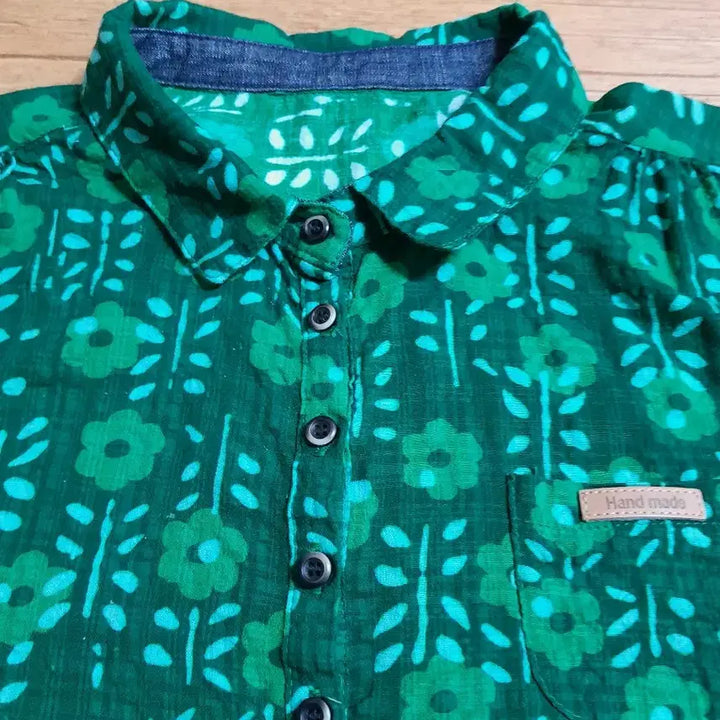 [BUNJANG] Asa Cotton Seven-Tenth Sleeve Shirt / 아사면 칠부 셔츠