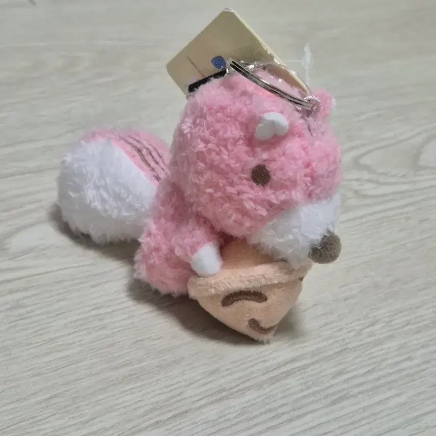 [BUNJANG] Bonobono Porori Doll Keychain / 새상품) 보노보노 포로리 인형 키링