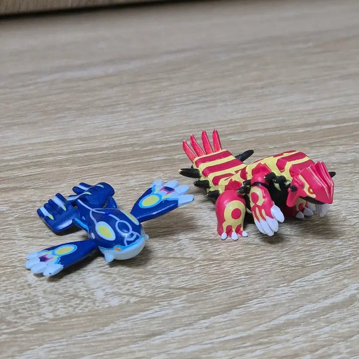 [BUNJANG] Pokemon Figure Ancient Groudon Gacha / 급처) 포켓몬 피규어 고전 가챠 원시가이오가