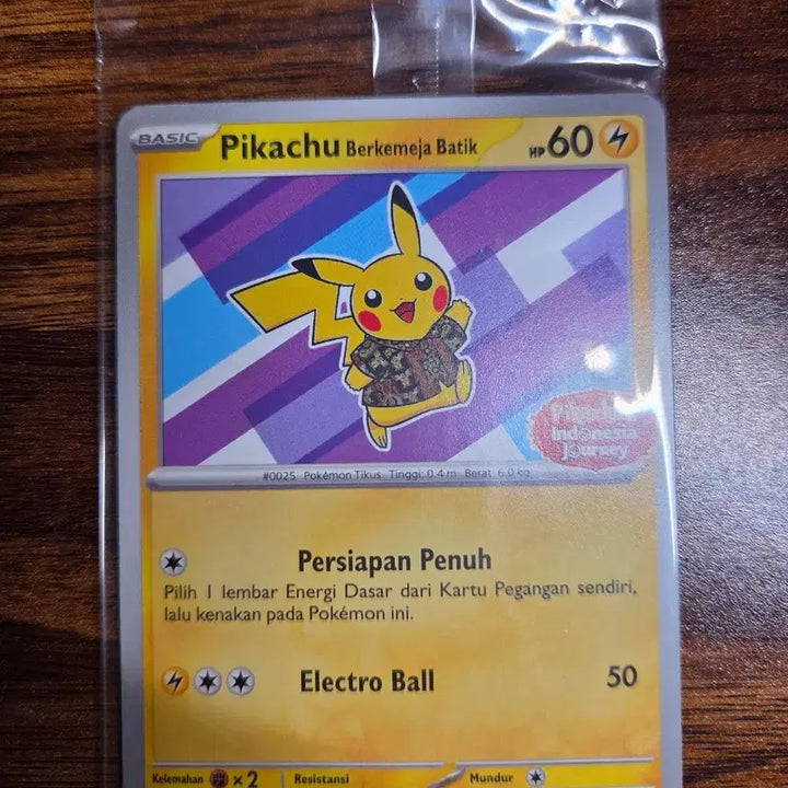 [BUNJANG] Batik Pikachu Bundle Set / 바틱피카츄 일괄 미개봉