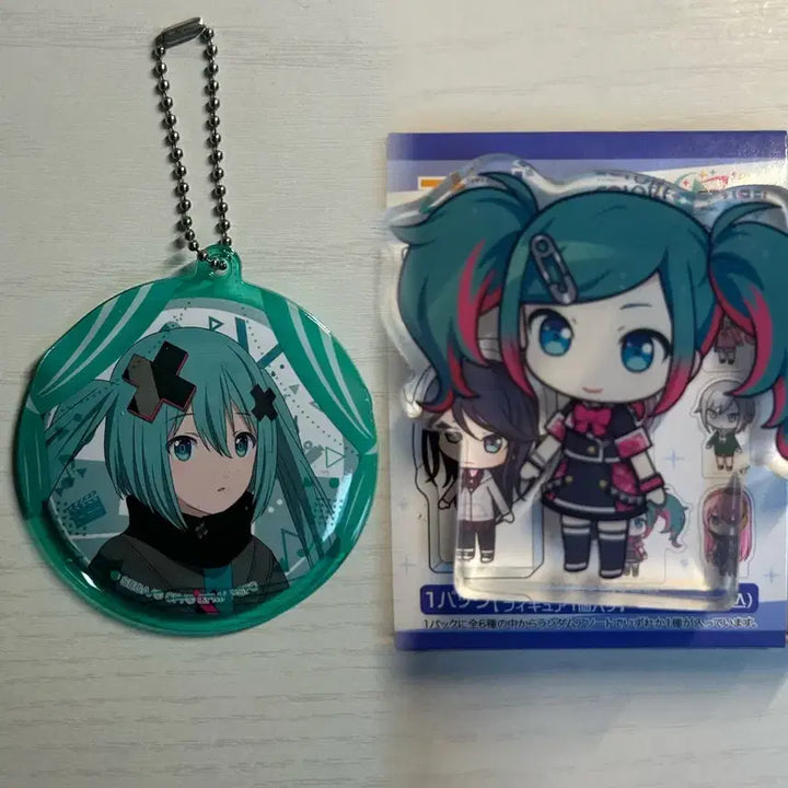 [BUNJANG] Hatsune Miku Can Badge &amp; Korotto Set / 판매) 프로세카 하츠네 미쿠 캔뱃지&amp;코롯토