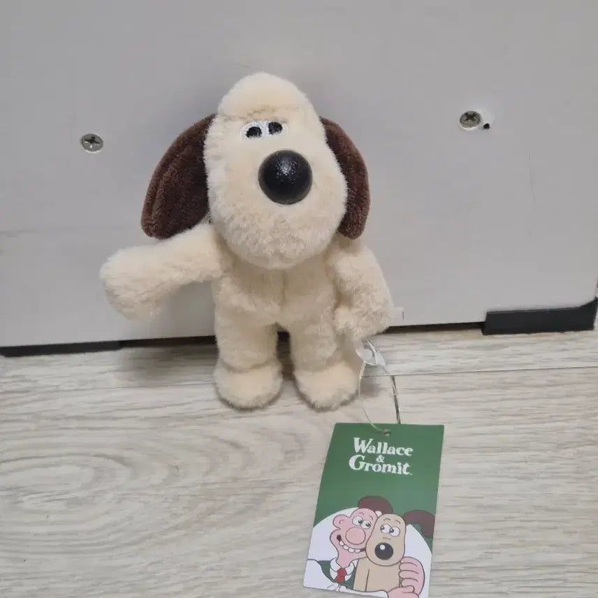 [BUNJANG] Wallace &amp; Gromit Dog Plush Keychain / 새상품) 월레스와 그로밋 강아지 인형 키링