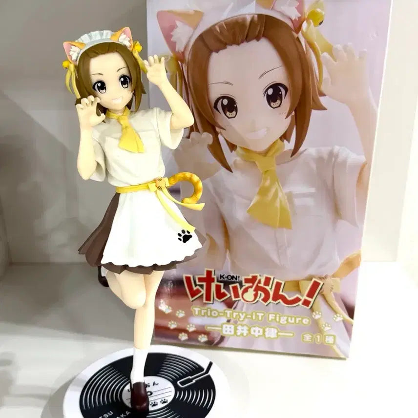 [BUNJANG] FuRyu K-On! Nyan-Cafe Figure Tsumugi Ritsu / 후류 케이온 냥카페 피규어 츠무기 리츠