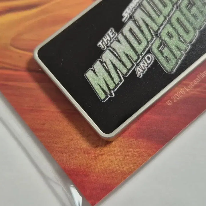 [BUNJANG] Star Wars: The Mandalorian &amp; Grogu Movie Title / 스타워즈 만달로리안과 그로구 메가박스 무비타이틀 판매