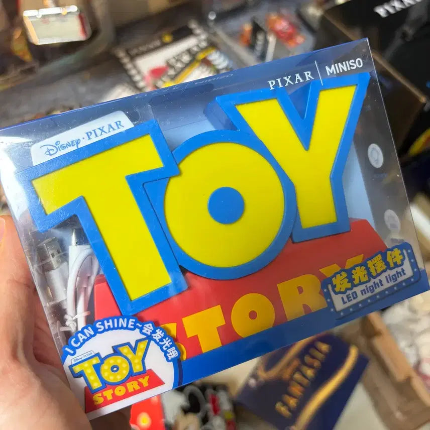 [BUNJANG] Minsso Toy Story Logo LED Mood Lamp / 토이 스토리 LED 무드등