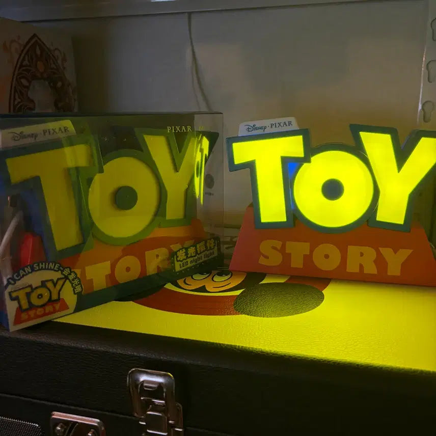 [BUNJANG] Minsso Toy Story Logo LED Mood Lamp / 토이 스토리 LED 무드등