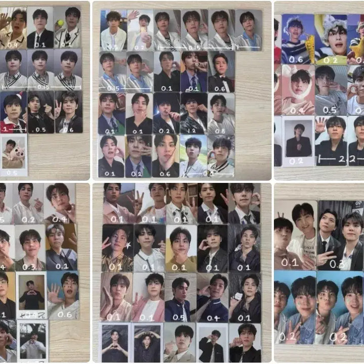 [BUNJANG] DAY6 Wonpil Bundle Set Photocard / [일괄] 데이식스 원필 포토카드 사진+피어텐윙크+베레모원필+다이스원필
