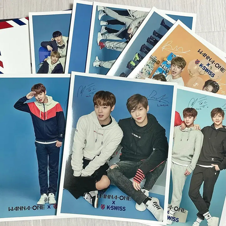 [BUNJANG] Wanna One Park Jihoon K-SWISS Postcard Set / 워너원 박지훈 K-SWISS 케이스위스 엽서 세트