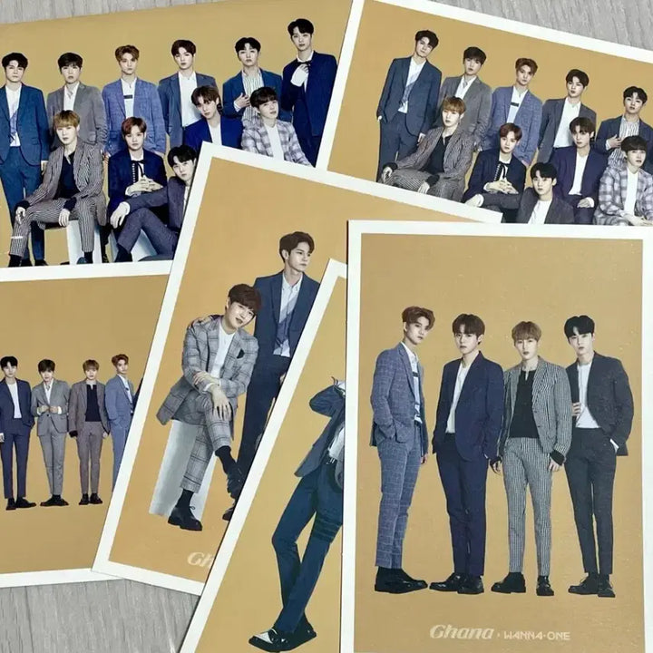 [BUNJANG] Wanna One Park Jihoon K-SWISS Postcard Set / [일괄] 워너원 박지훈 K-SWISS 케이스위스+가나 엽서