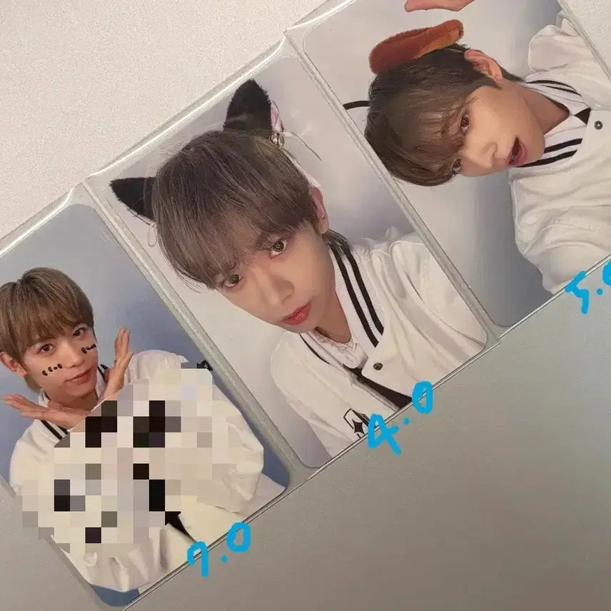 [BUNJANG] JYP Jang Juyeon Lucky Draw Signed Photocard / 아홉 팬싸 링크 이벤트 유리그 싸인 낙서 포카 제이엘 장슈아이보 차웅기