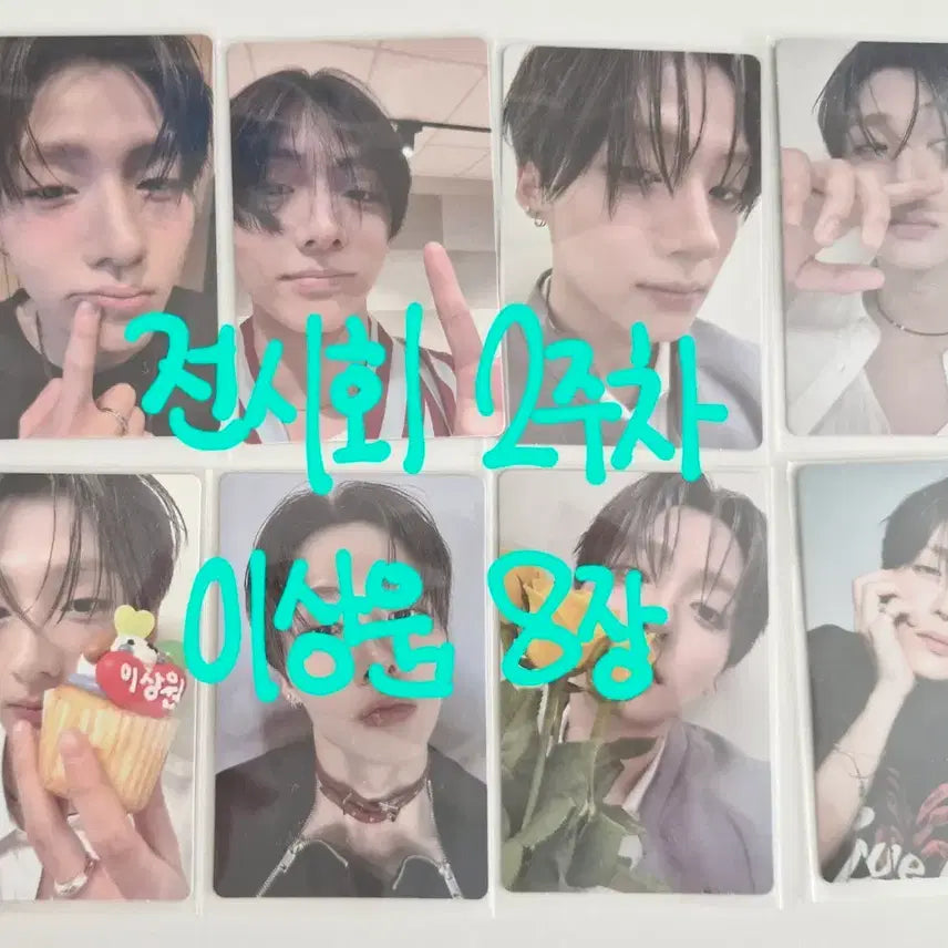 [BUNJANG] Lee Sang Won 2nd Week Exhibition Photocard Set / 이상원 2주 전시회 포토카드 8장