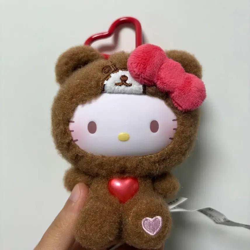 [BUNJANG] TOPTOY Hello Kitty Teddy Pajamas Keychain Doll / 탑토이 헬로키티 테디파자마 인형 키링