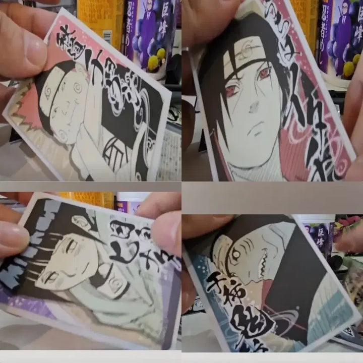 [BUNJANG] Naruto Magnetic Cards - Kisame, Itachi, Hinata, Choji, Neji, Gaara / 나루토 마그넷자석카드 키사메/이타치/히나타/쵸지/네지/가아라