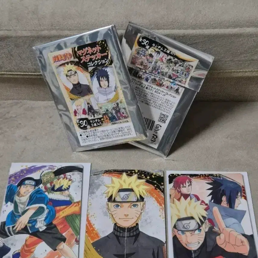 [BUNJANG] Naruto Magnetic Cards - Kisame, Itachi, Hinata, Choji, Neji, Gaara / 나루토 마그넷자석카드 키사메/이타치/히나타/쵸지/네지/가아라