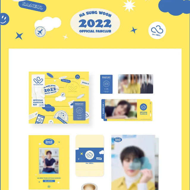 [BUNJANG] Ha Sung Woon 3rd Fanclub Kit Photocard Holder / 하성운 3기 키트