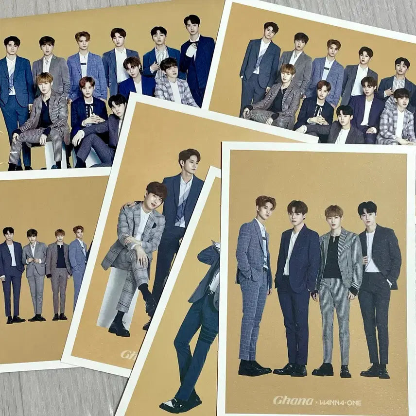 [BUNJANG] Wanna One Park Ji Hoon Ghana Postcard Set / 워너원 박지훈 Ghana 가나 엽서 세트