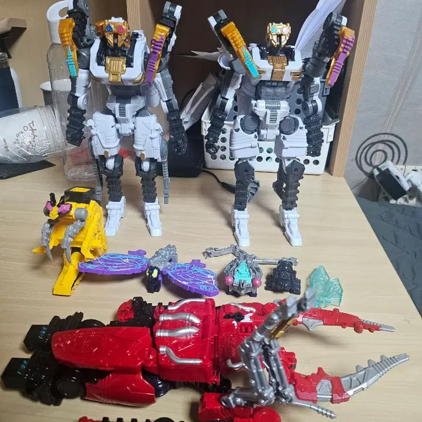[BUNJANG] King Caesar Power Rangers Kingdom Force Junk Parts / 정크> 임금님전대 킹오저 킹오쟈 파워레인저 킹덤포스