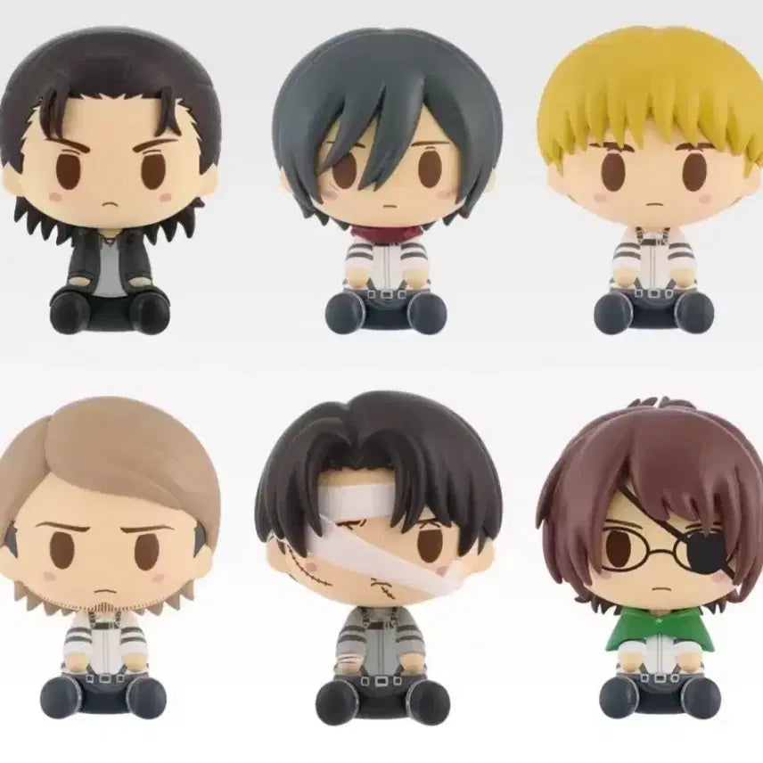 [BUNJANG] Attack on Titan Choco-Noko "Our Own Resolutions" H Prize I Prize Full Set / 진격의거인 초코노코 각자의결의 h상 i상 풀세트