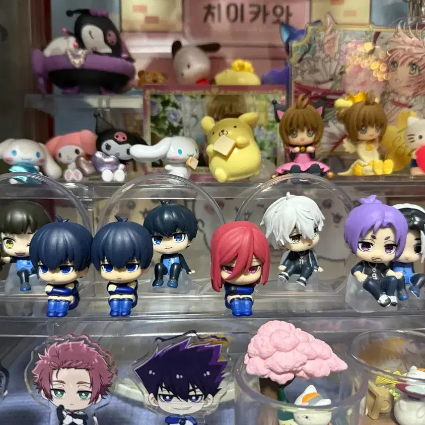 [BUNJANG] Blue Lock Nagi Seishiro Acrylic Stand &amp; Gacha Figure Bundle Set / 블루록 나기 아크릴 및 블루록 가챠 피규어