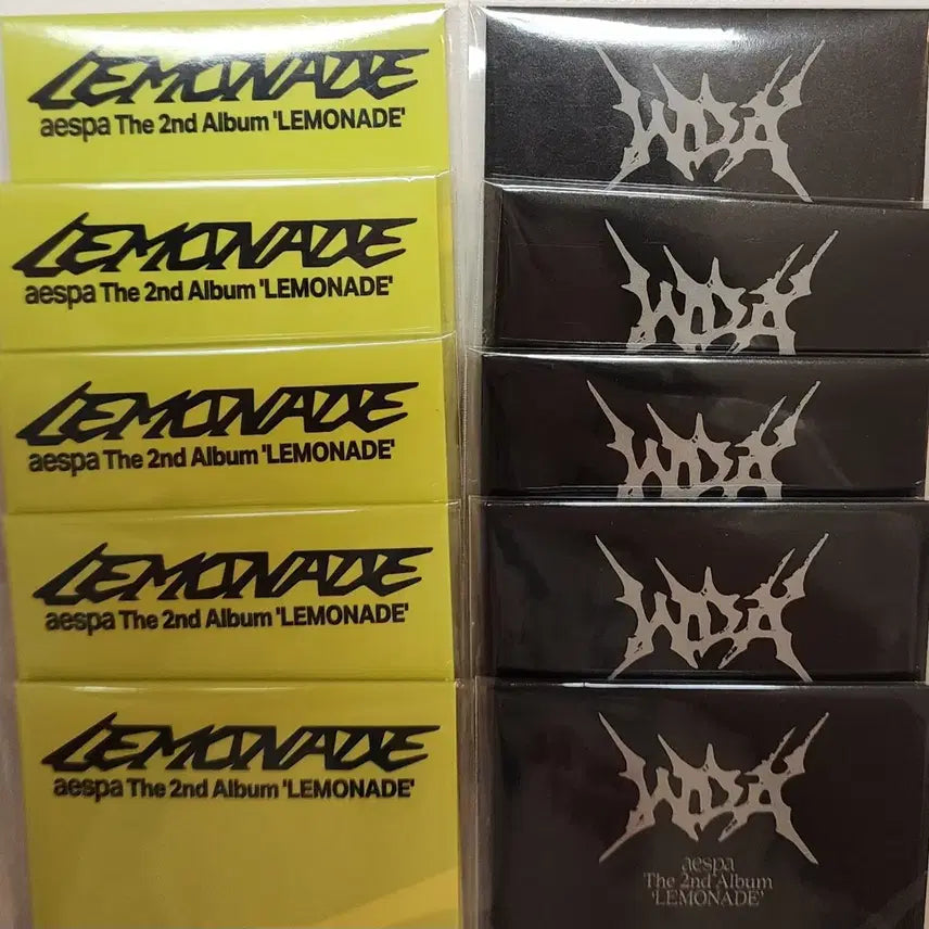 [BUNJANG] Aespa Lemonade Trading Card / 미개봉) 에스파 레모네이드 트레카 트레이딩카드 양도 판매 새상품