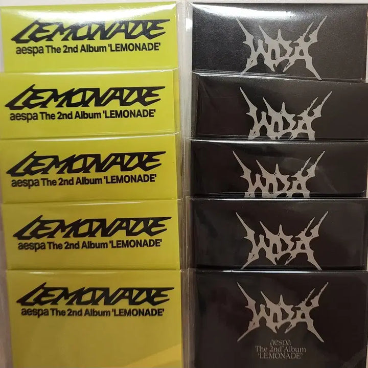 [BUNJANG] Aespa Lemonade Trading Card / 미개봉) 에스파 레모네이드 트레카 트레이딩카드 양도 판매 새상품