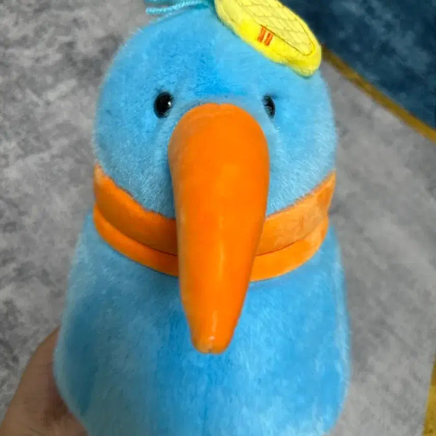 [BUNJANG] Kiwi Bird 25cm Plush Doll / 과즙키위새키키콕 하늘 키키 25cm 인형