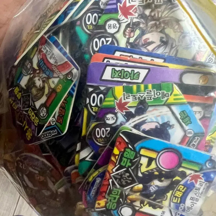[BUNJANG] Vintage MapleStory &amp; Yu-Gi-Oh! Ttakji Bundle / 급처) 고전 메이플스토리 딱지+유희왕 딱지 S급 특가 일괄