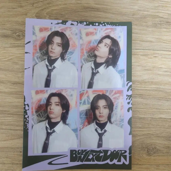 [BUNJANG] BOYNEXTDOOR HOW Album 4-Cut Photo / 보이넥스트도어 how 앨범 4컷 이한