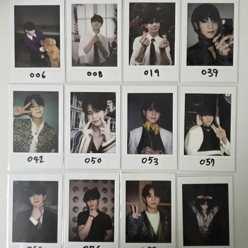 [BUNJANG] YANG YOSEOP Chocolate Box Polaroid Photocard Bundle Set (12 pcs) / 일괄)양요섭 포카 폴라로이드 12장 일괄판매