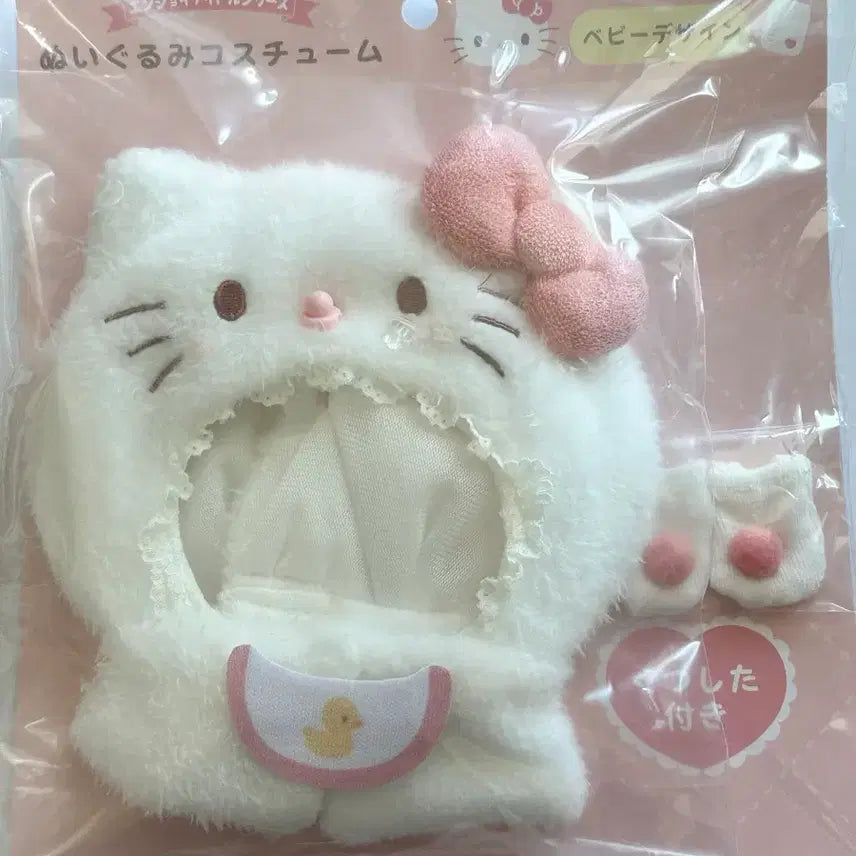 [BUNJANG] Sanrio Enjoy Idol Baby Costume Hello Kitty Cape / 산리오 엔조이 아이돌 베이비 코스튬 헬로키티 인형옷 케이프