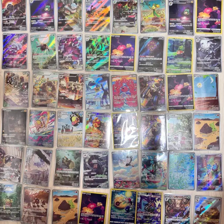 [BUNJANG] Pokemon AR Card Set - Near Complete (48 Cards) / 포켓몬스터 ar 거의 무중복 48장 모음