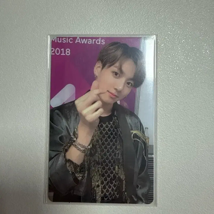 [BUNJANG] BTS Jungkook 2018 Memories Blu-ray Photocard / 방탄 정국 BTS 2018 메모리즈 블루레이 포카 양도