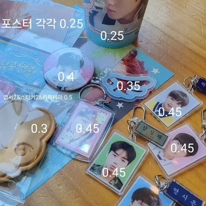 [BUNJANG] Park Jihoon Actor Birthday Cafe Goods Bundle Set / 박지훈 생카 굿즈