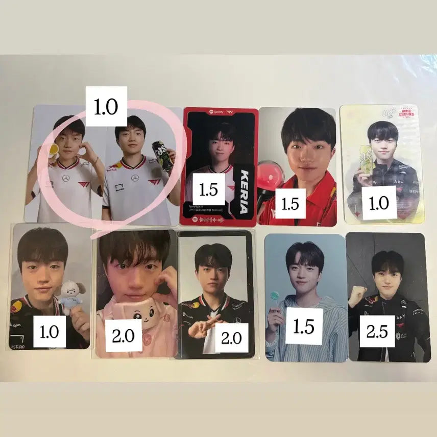 [BUNJANG] T1 Keria Photocard / (급처) t1 케리아 포카 싸게 팔아요 !