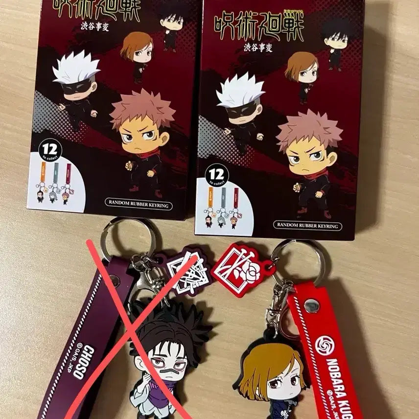 [BUNJANG] Jujutsu Kaisen Nobara Kugisaki Seoul Sky Rubber Keychain / 주술회전 쿠기사키 노바라 서울스카이 고무 키링