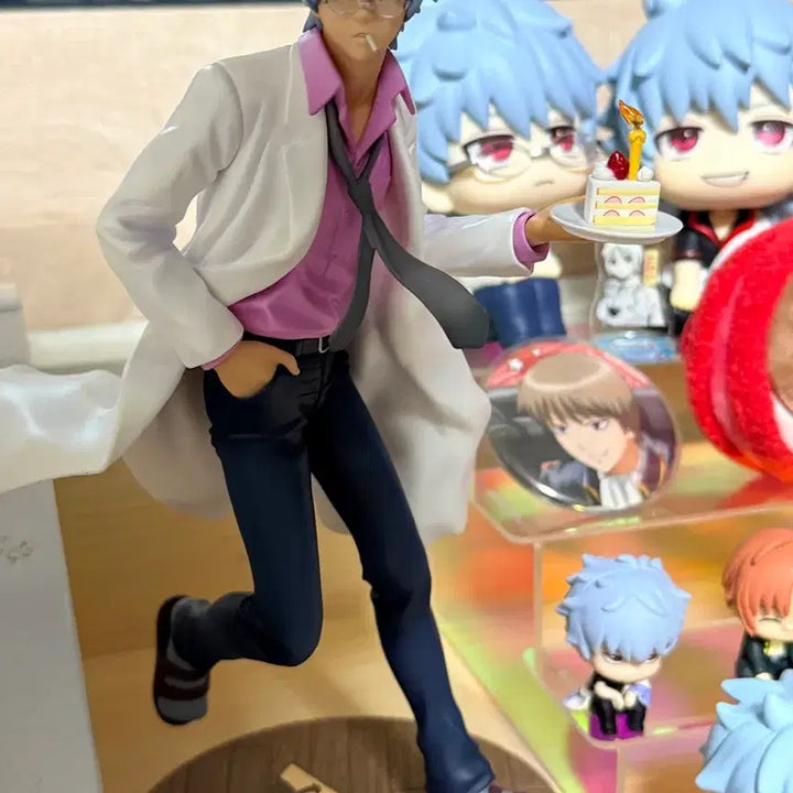 [BUNJANG] Gintama Gintoki Gintachi Gem Raywa Figure / 은혼 삼젯 긴파치 gem 레이와 피규어