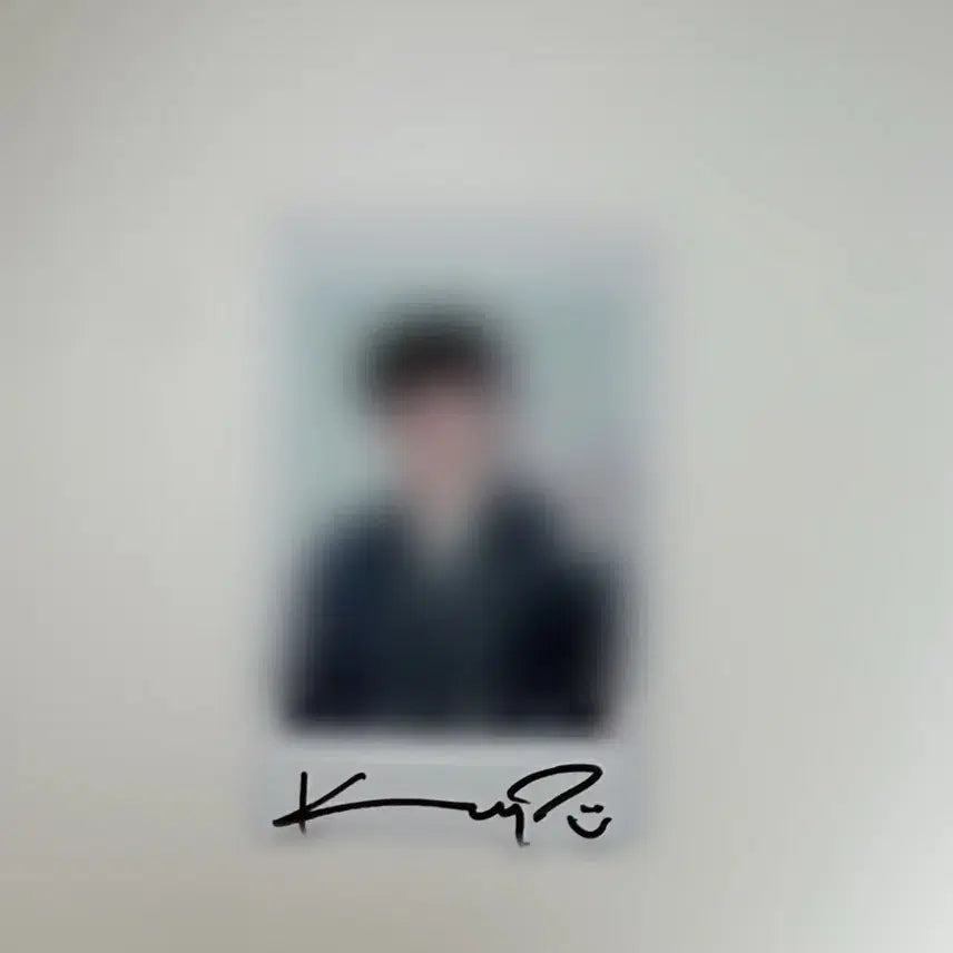 [BUNJANG] DAY6 Wonpil Signed Polaroid / 데이식스 원필 싸인 폴라로이드