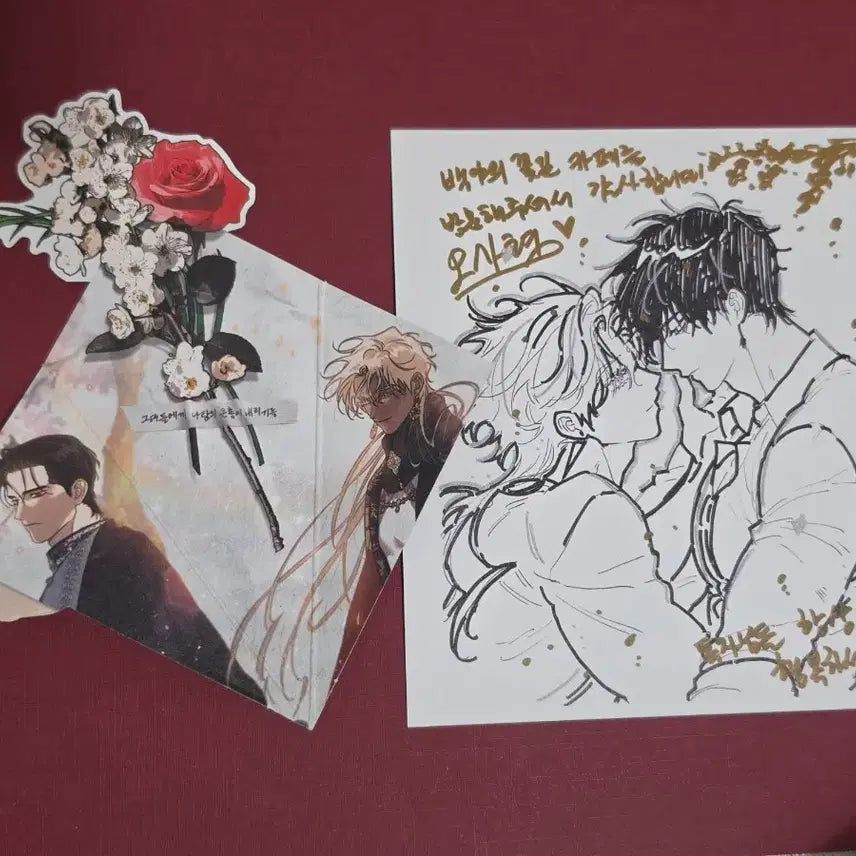 [BUNJANG] Baekyuae Kkotgil Rebom Cafe Entrance Benefit Photocard / 백야의꽃길 레봄카페 입장특전 팝니다