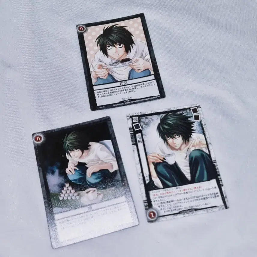 [BUNJANG] Death Note L Classic Trading Card Laito Misa / 데스노트 엘 고전 트레이딩 카드 트레카 라이토 미사