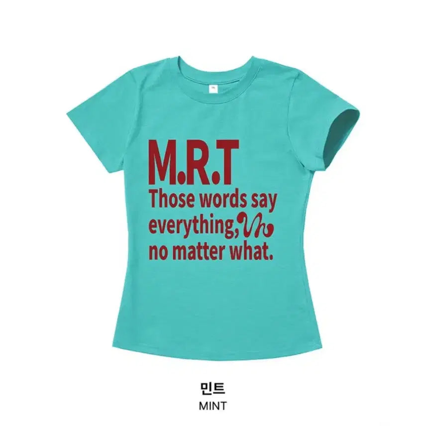[BUNJANG] Benetton Mint Slim Fit Short Sleeve T-Shirt Size S / 벤힛 민트색 슬림핏 반팔